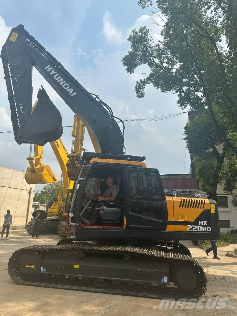 Hyundai HX220HD Pásové rýpadlá