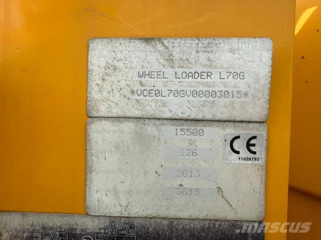 Volvo L 70 G Kolesové nakladače