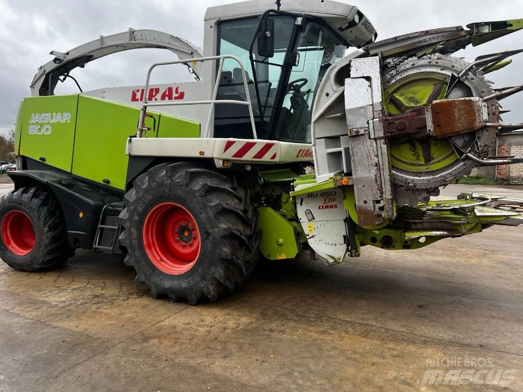 CLAAS Jaguar 850 Žacie rezačky
