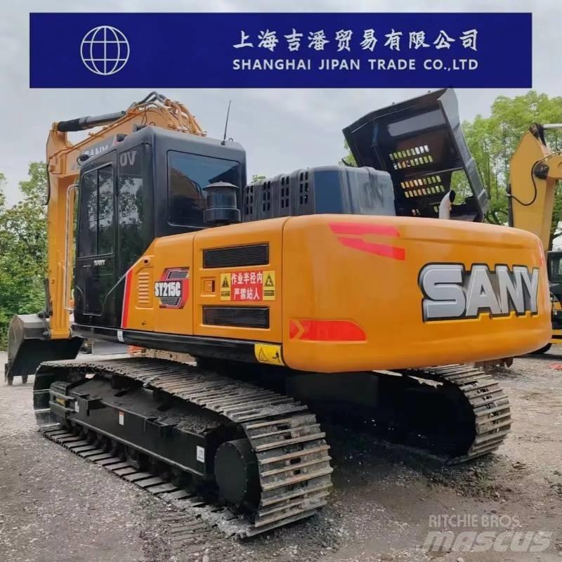 Sany SY 215 Pásové rýpadlá