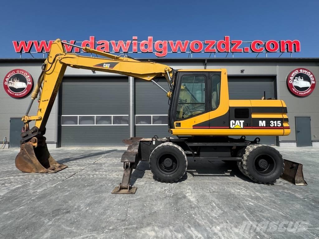 CAT M 315 Kolesové rýpadlá