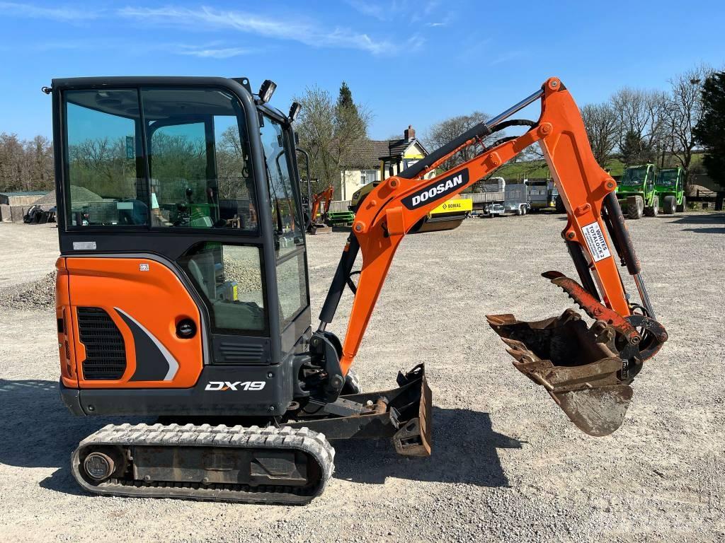 Doosan DX 19 Mini rýpadlá < 7t
