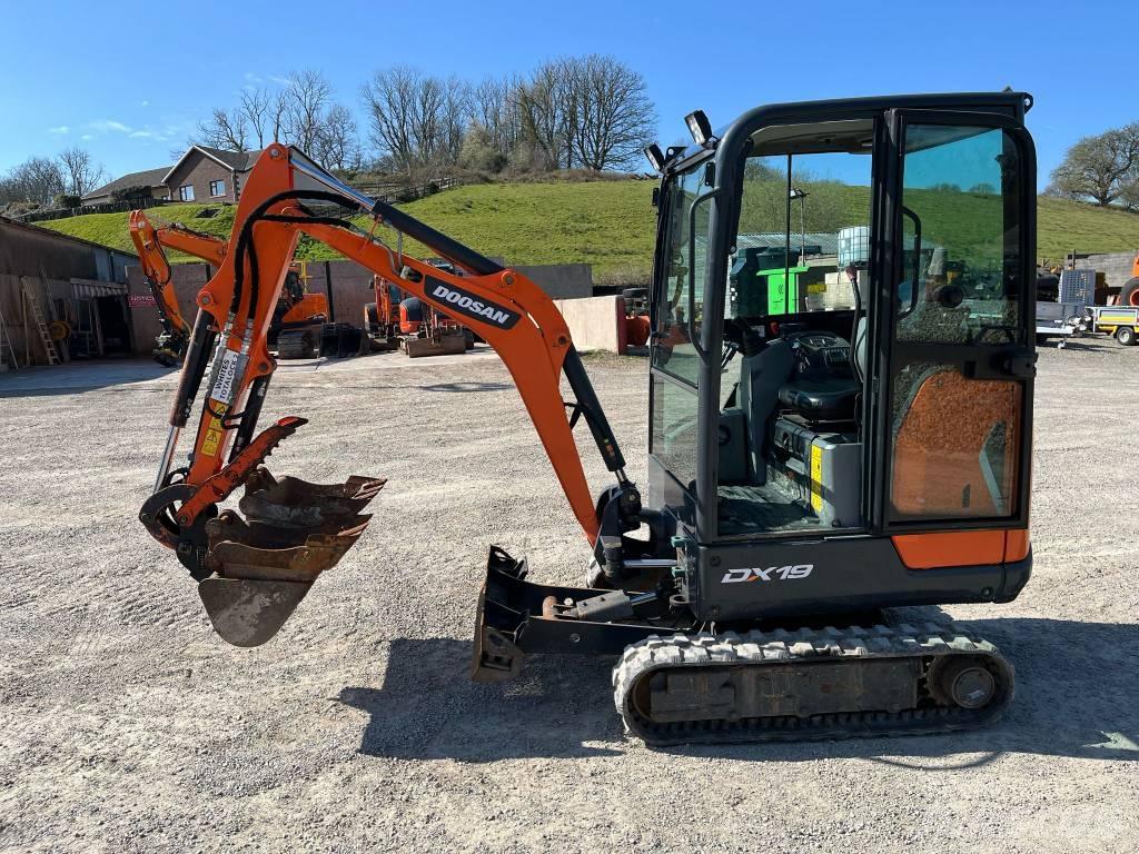 Doosan DX 19 Mini rýpadlá < 7t