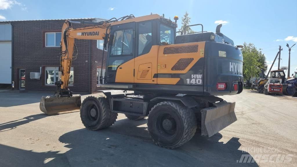 Hyundai HW 140 Kolesové rýpadlá