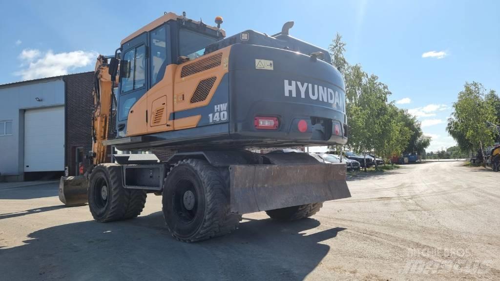 Hyundai HW 140 Kolesové rýpadlá