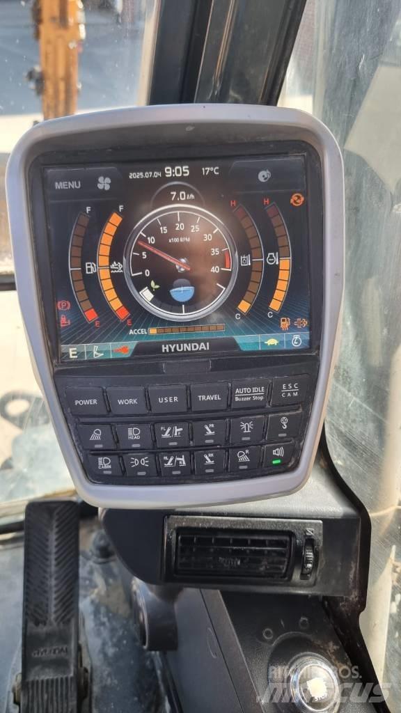 Hyundai HW 140 Kolesové rýpadlá