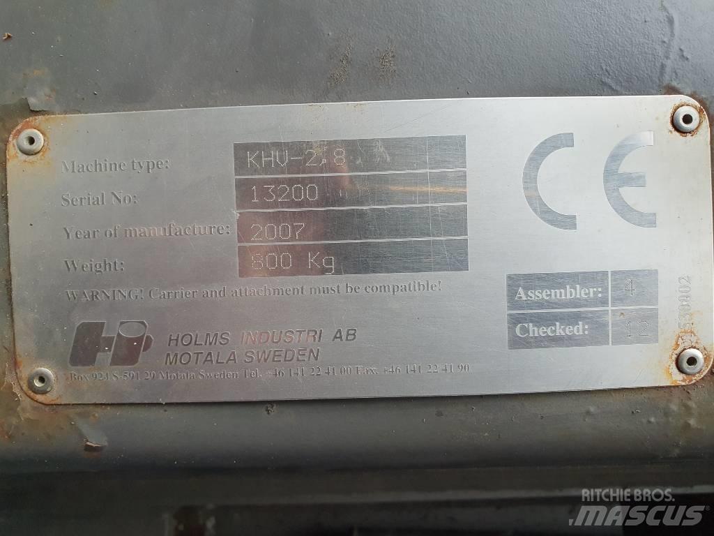Holms KHV-2.80 Snežné pluhy, predné snežné radlice