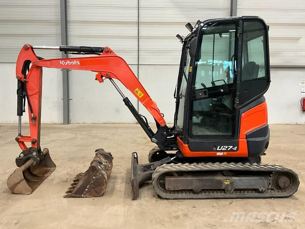 Kubota U 27-4 Mini rýpadlá < 7t