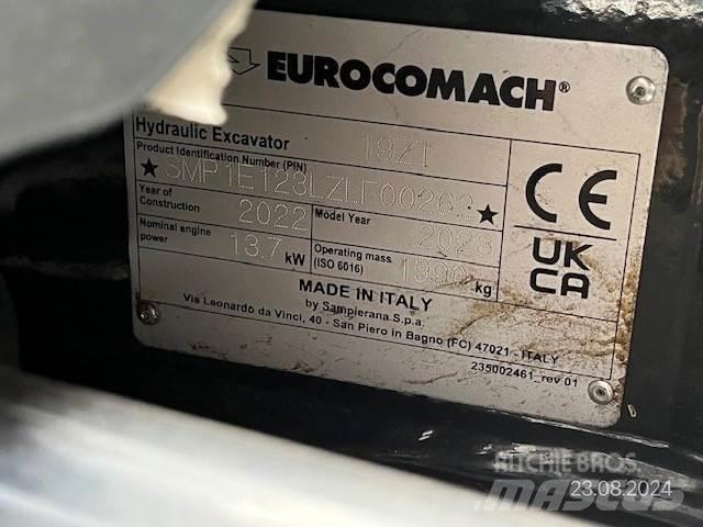 Eurocomach 19ZT Mini rýpadlá < 7t