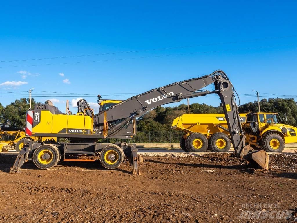 Volvo EW 240 E MH Kolesové rýpadlá