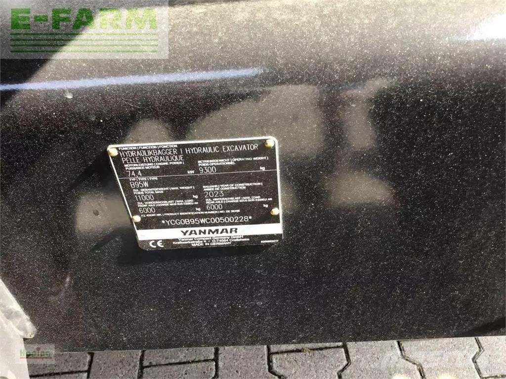 Yanmar b95w/5 Kolesové rýpadlá