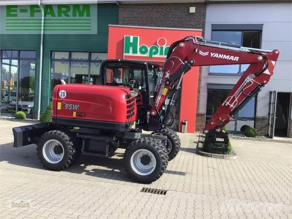 Yanmar b95w/5 Kolesové rýpadlá