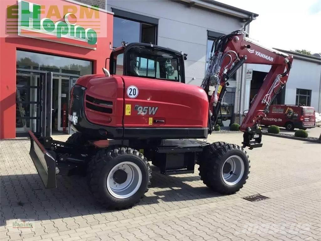 Yanmar b95w/5 Kolesové rýpadlá