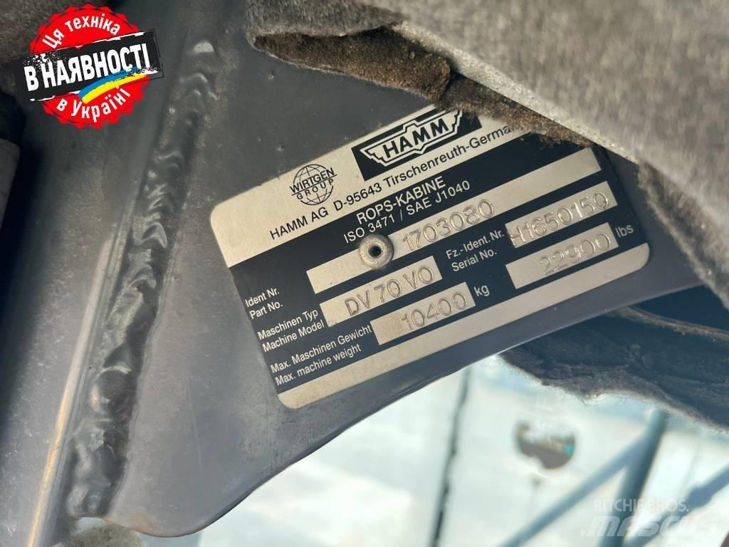 Hamm DV 70 VO Tandemové valce