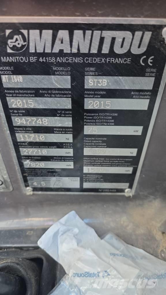 Manitou MT 1840 Stavebníctvo - ostatné