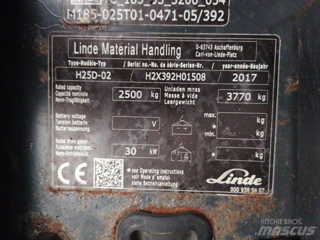 Linde H25D-02 Dieselové vozíky