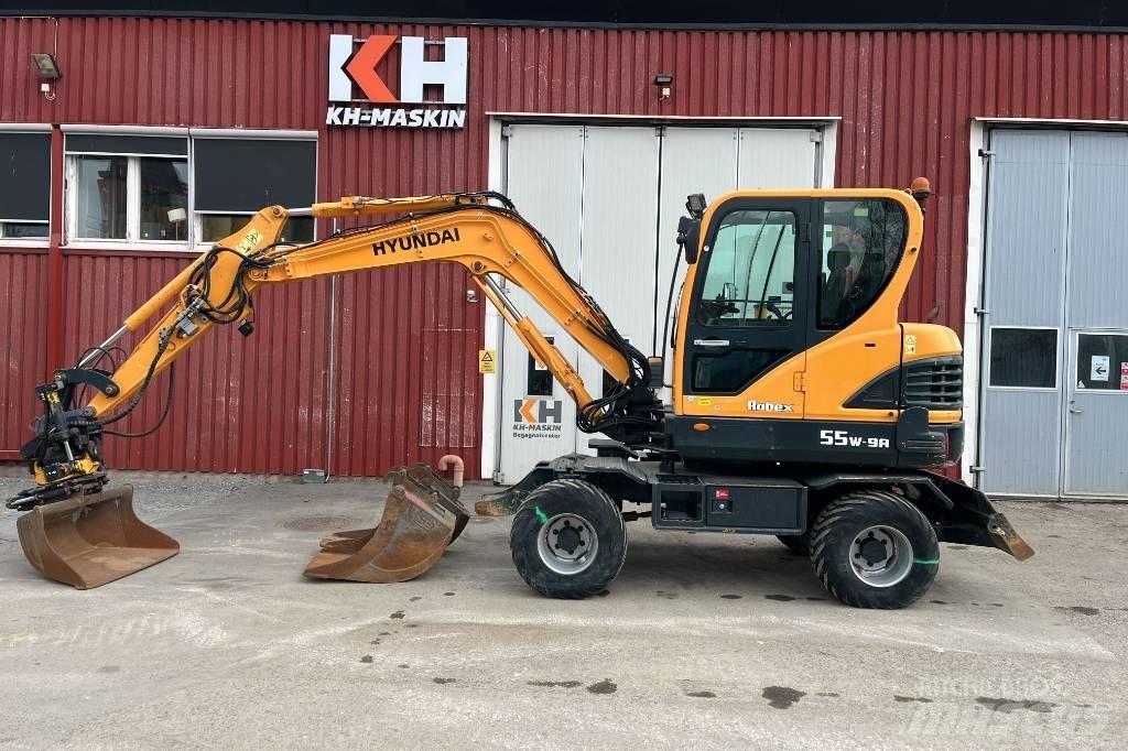 Hyundai Robex 55-9 A Mini rýpadlá < 7t