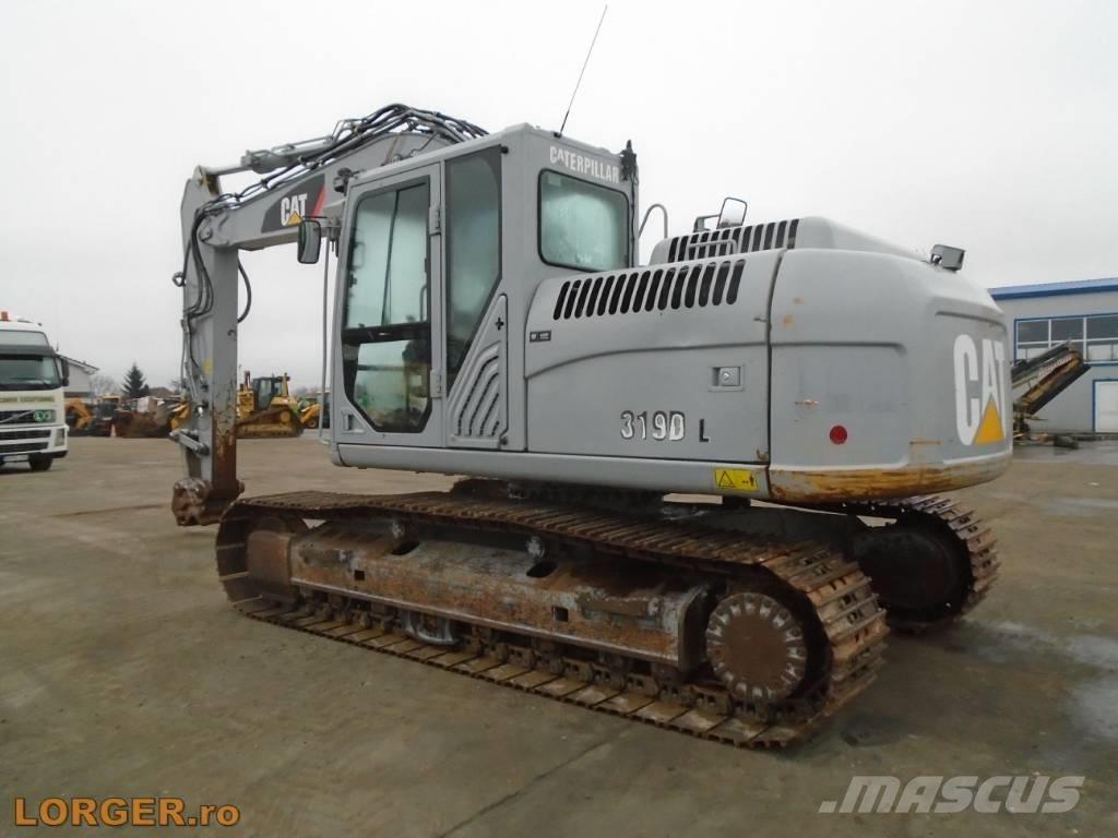 CAT 319 D Pásové rýpadlá