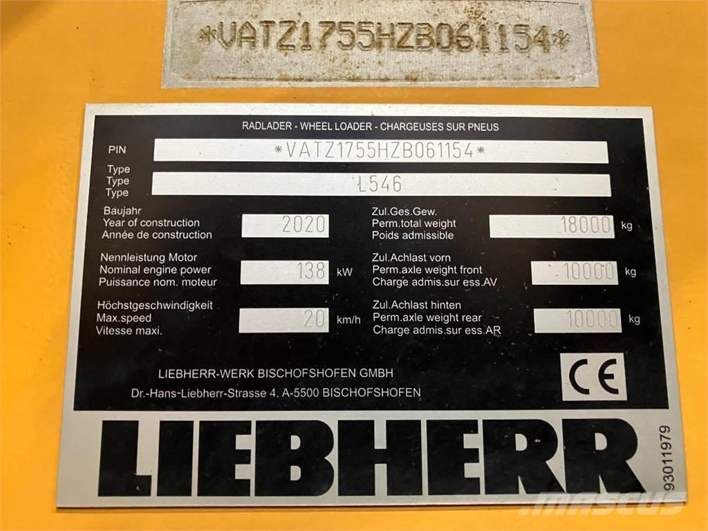 Liebherr L546 Kolesové nakladače