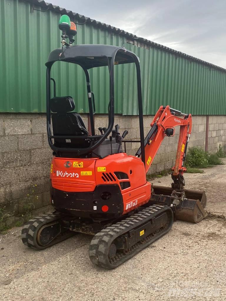 Kubota U 17-3 Mini rýpadlá < 7t