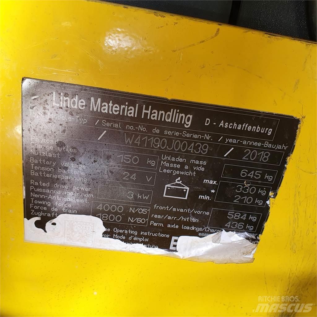 Linde P30C Vlečné vozíky