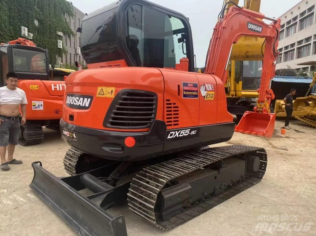 Doosan DX 55-9C Mini rýpadlá < 7t