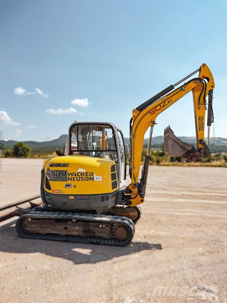 Wacker Neuson 50 Z3 Mini rýpadlá < 7t