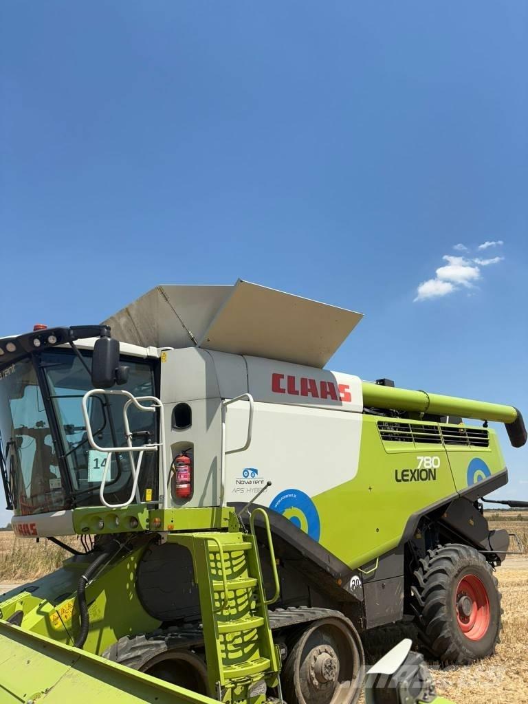 CLAAS Lexion 780 TT Kombinované zberacie stroje