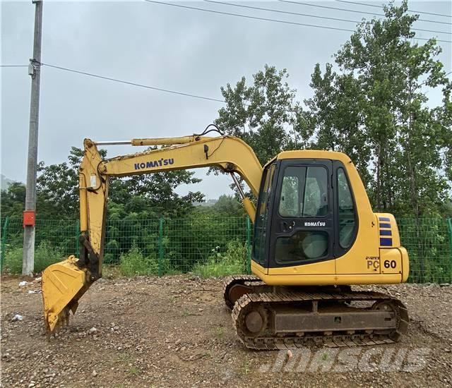 Komatsu PC 60 Pásové rýpadlá