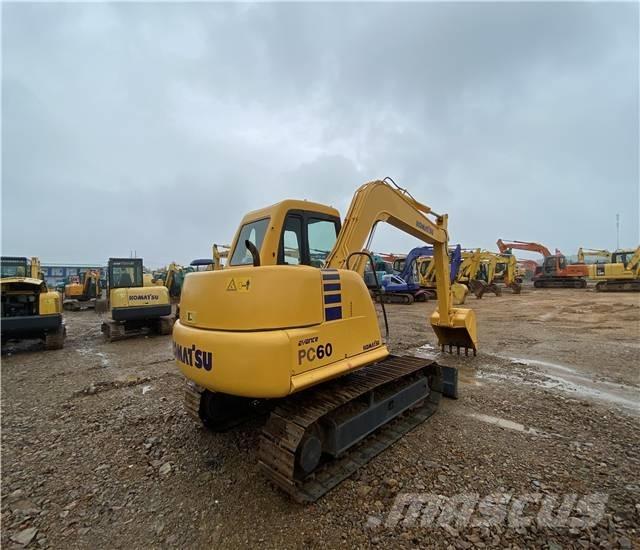 Komatsu PC 60 Pásové rýpadlá