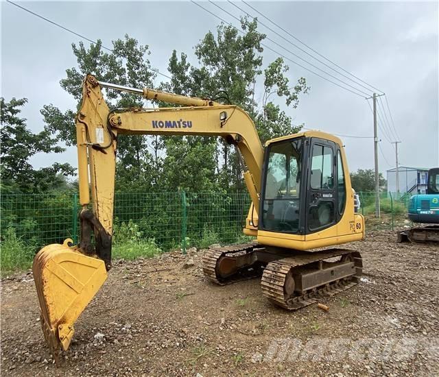 Komatsu PC 60 Pásové rýpadlá