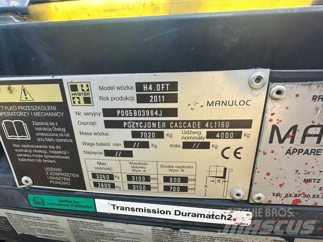 Hyster H 4.0 FT Dieselové vozíky