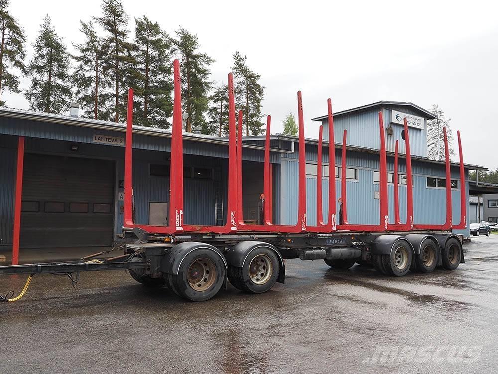 Närko 5 aks. Prívesy na prepravu dreva