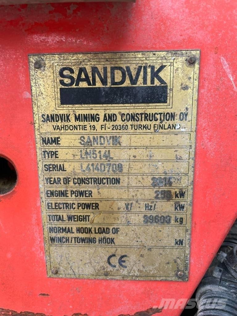 Sandvik LH 514 Podzemné nakladače