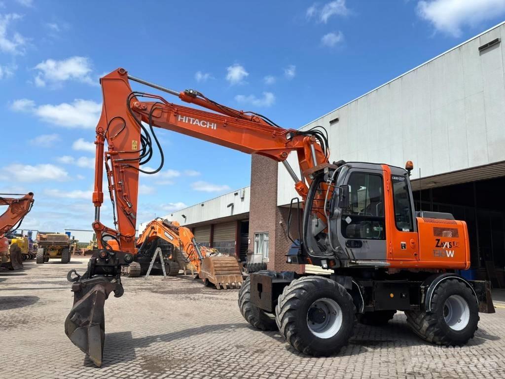 Hitachi ZX 130 W Kolesové rýpadlá