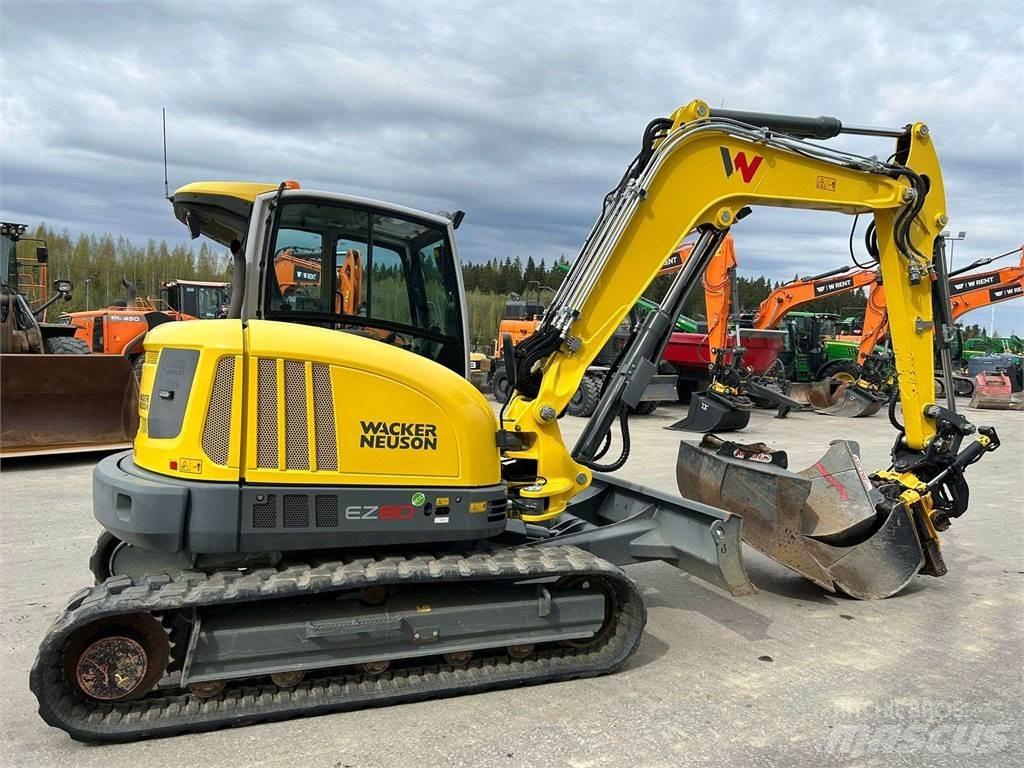 Wacker Neuson EZ80 Pásové rýpadlá