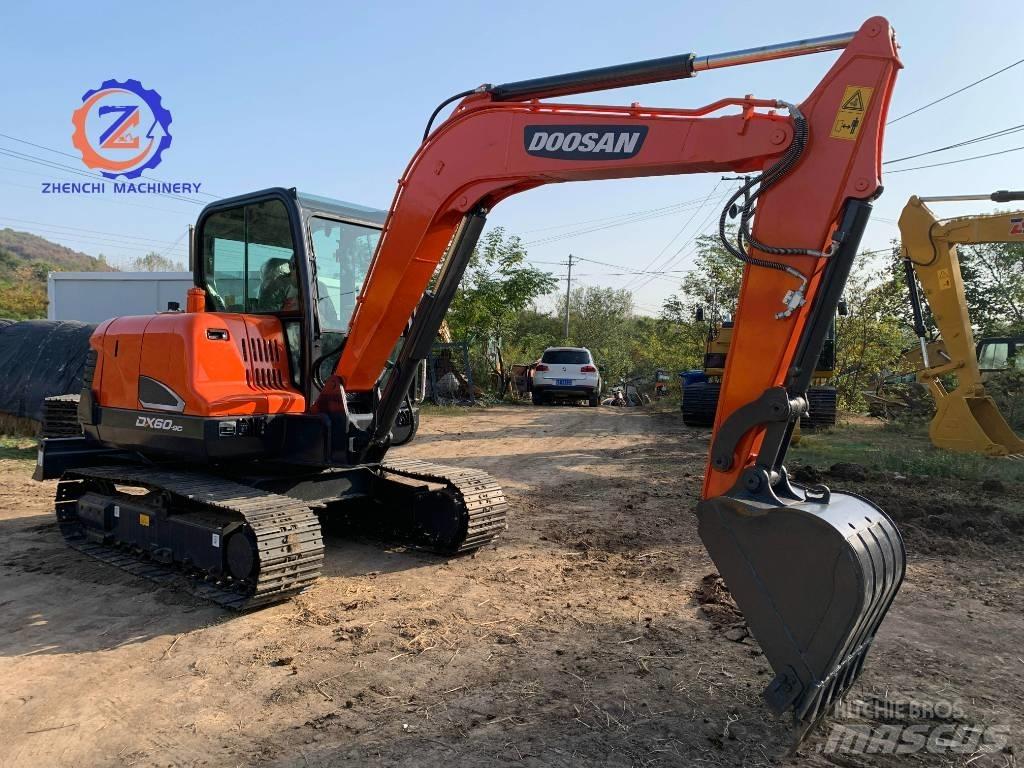 Doosan DX 60 Mini rýpadlá < 7t