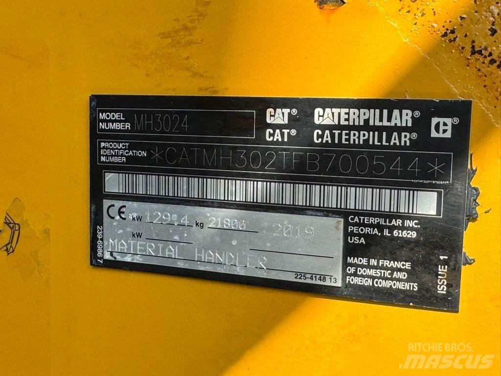 CAT MH3024 Stroje pre manipuláciu s odpadom