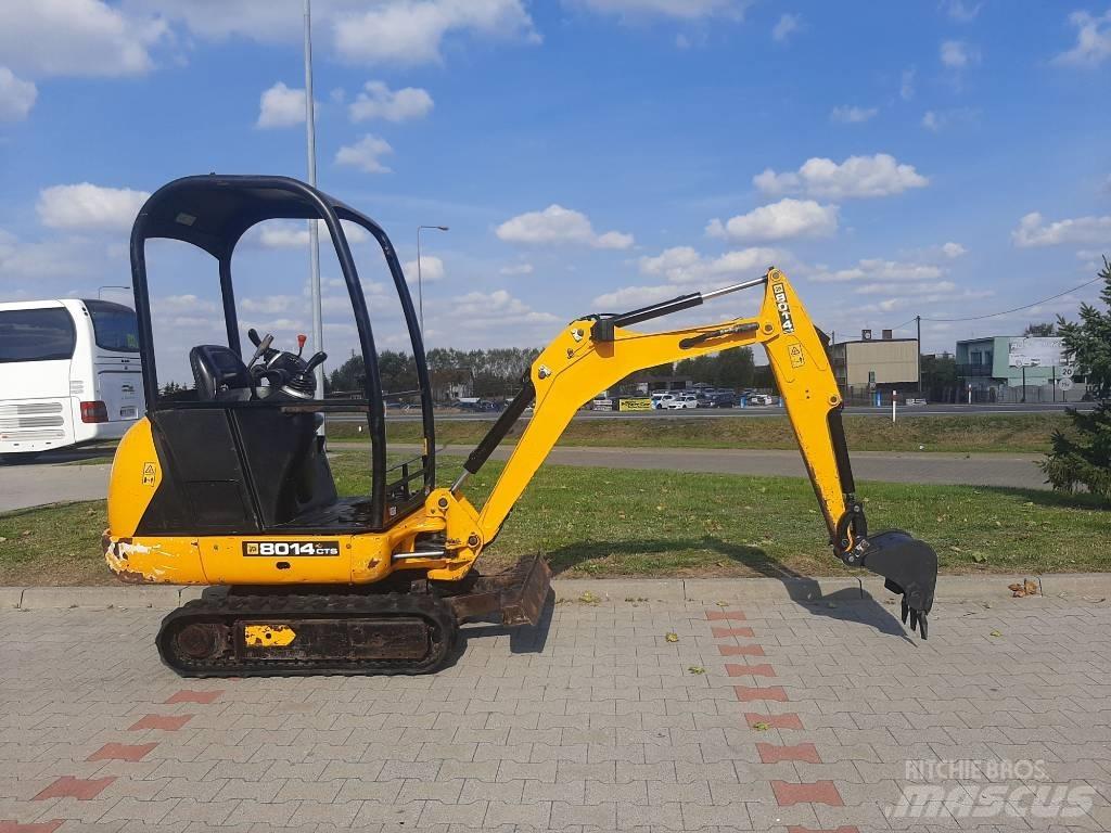 JCB 8014 CTS Mini rýpadlá < 7t