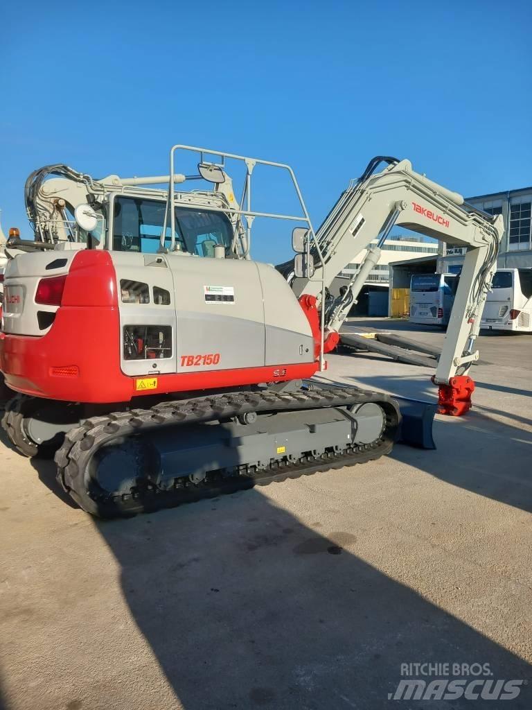 Takeuchi TB2150 Pásové rýpadlá