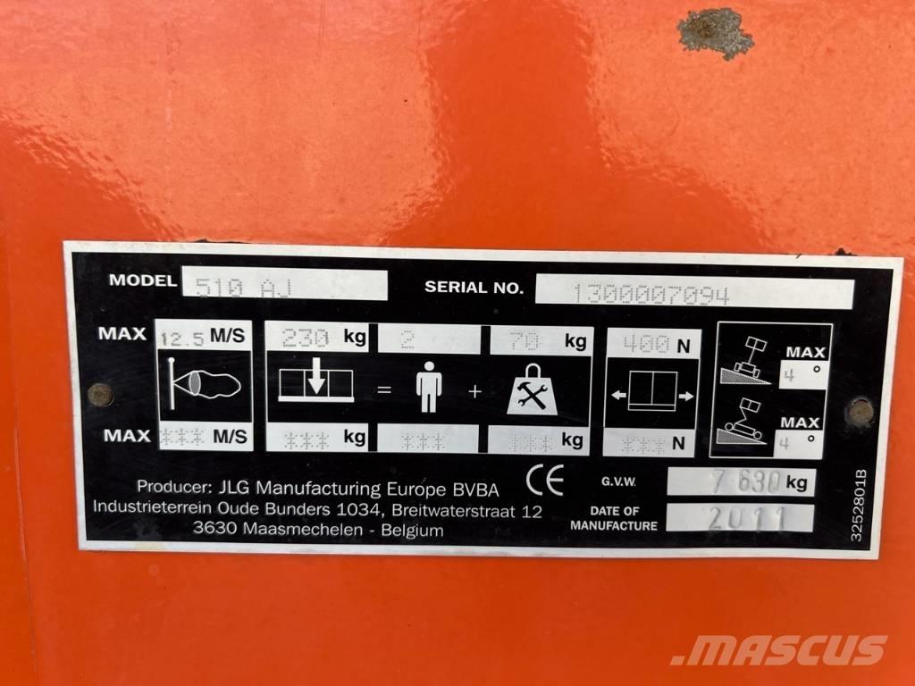 JLG 510 AJ Kĺbové plošiny