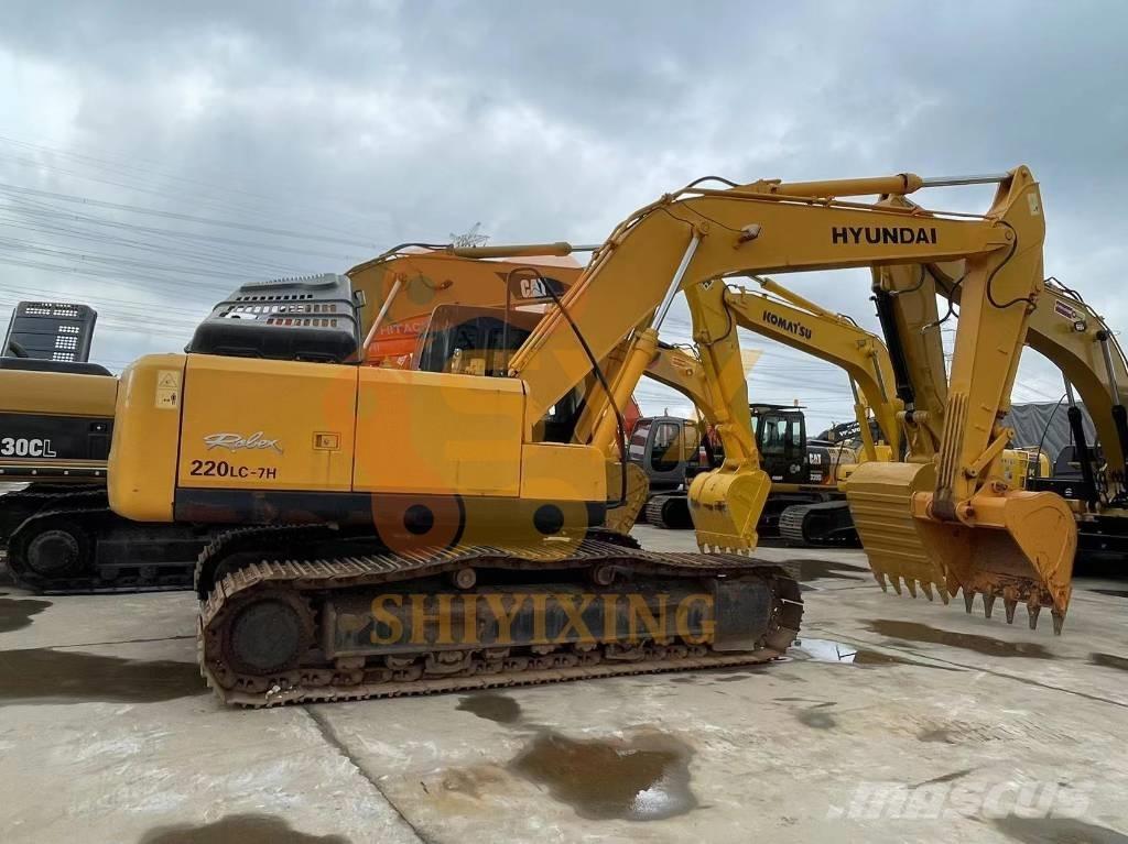 Hyundai Robex 220-7 Pásové rýpadlá