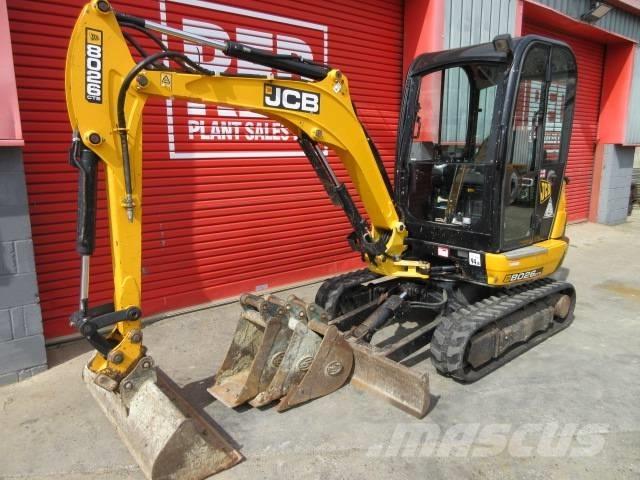 JCB 8026 CTS Mini rýpadlá < 7t