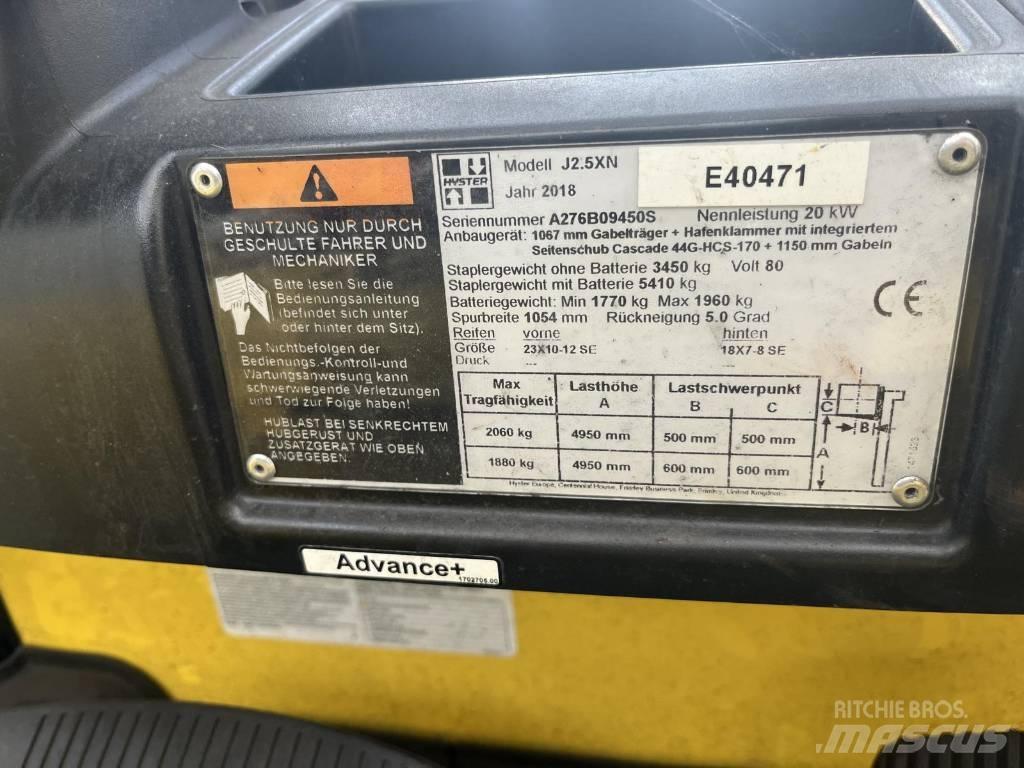 Hyster J2.5XN Akumulátorové vozíky