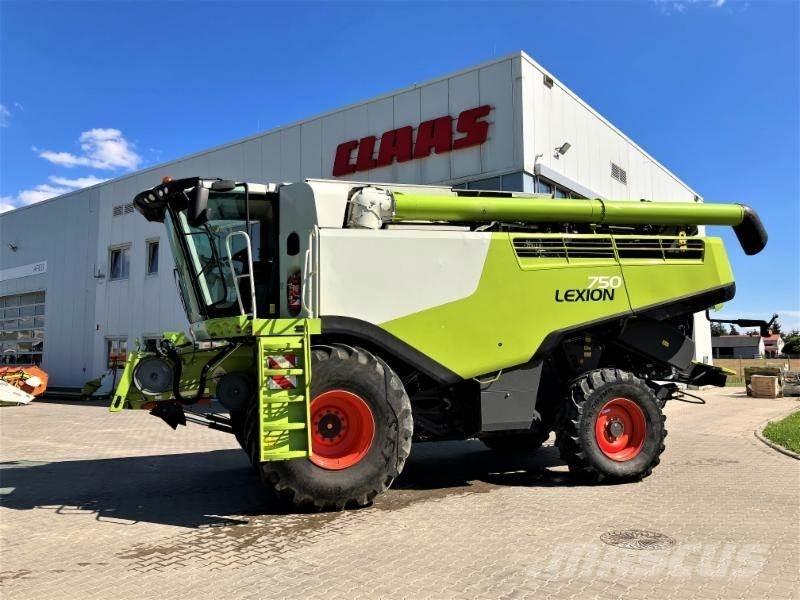 CLAAS LEXION 750 Kombinované zberacie stroje