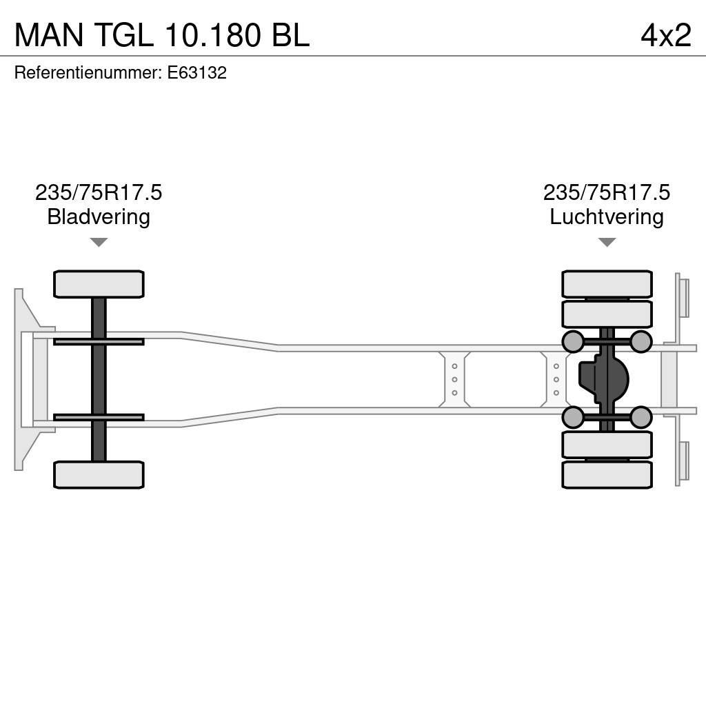MAN TGL 10.180 BL Skriňová nadstavba