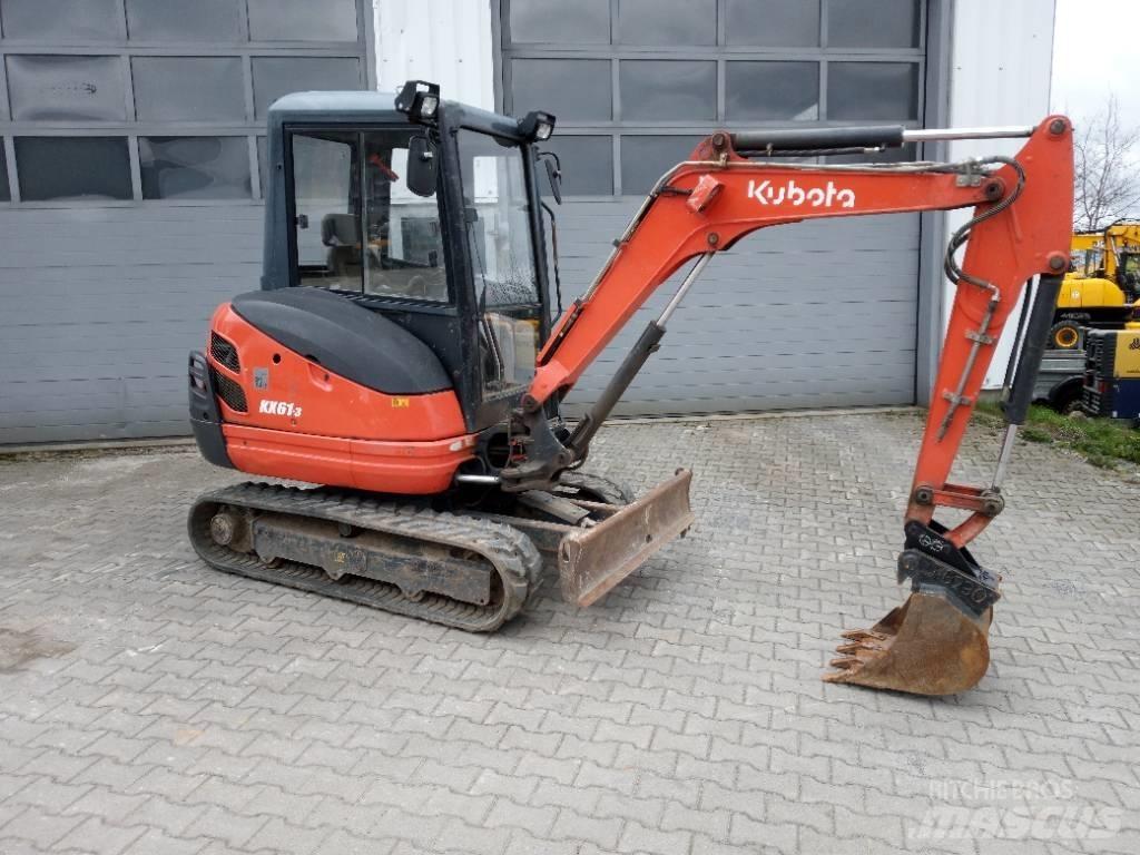 Kubota KX 61-3 Mini rýpadlá < 7t