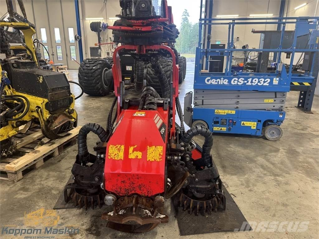 Komatsu C124 Žatevné hlavy