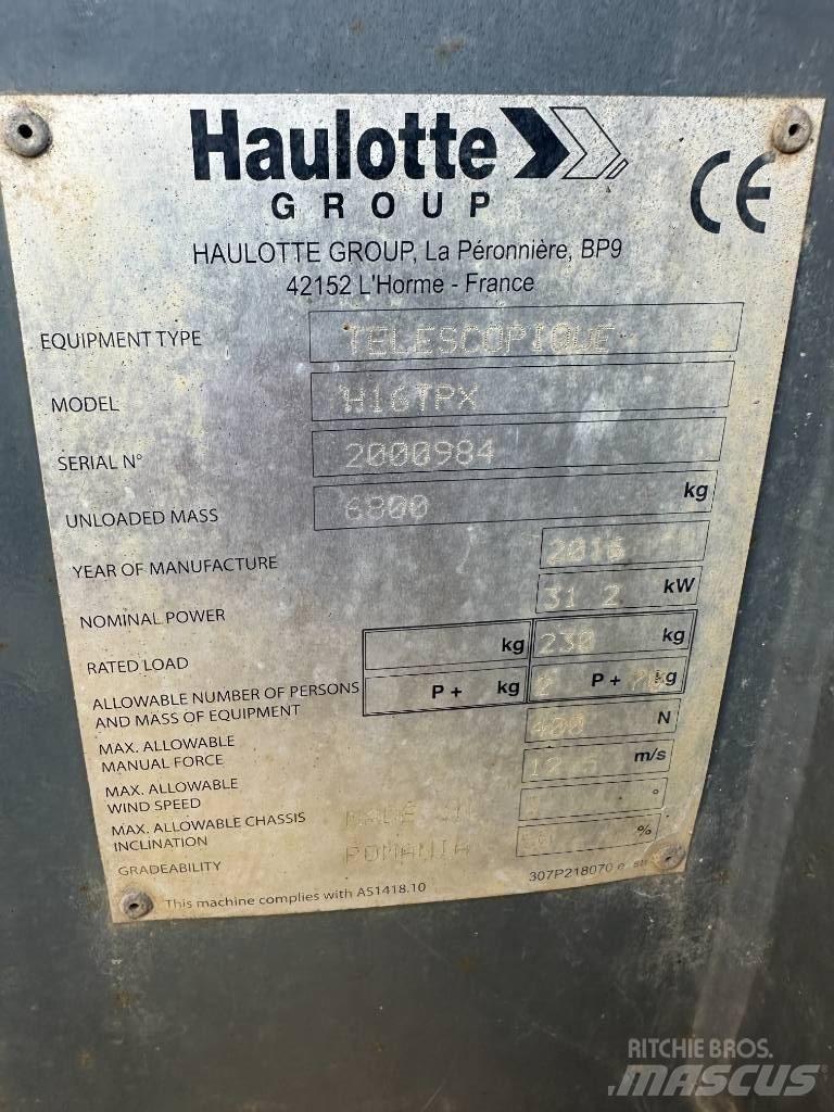 Haulotte H 16 TPX Teleskopické plošiny