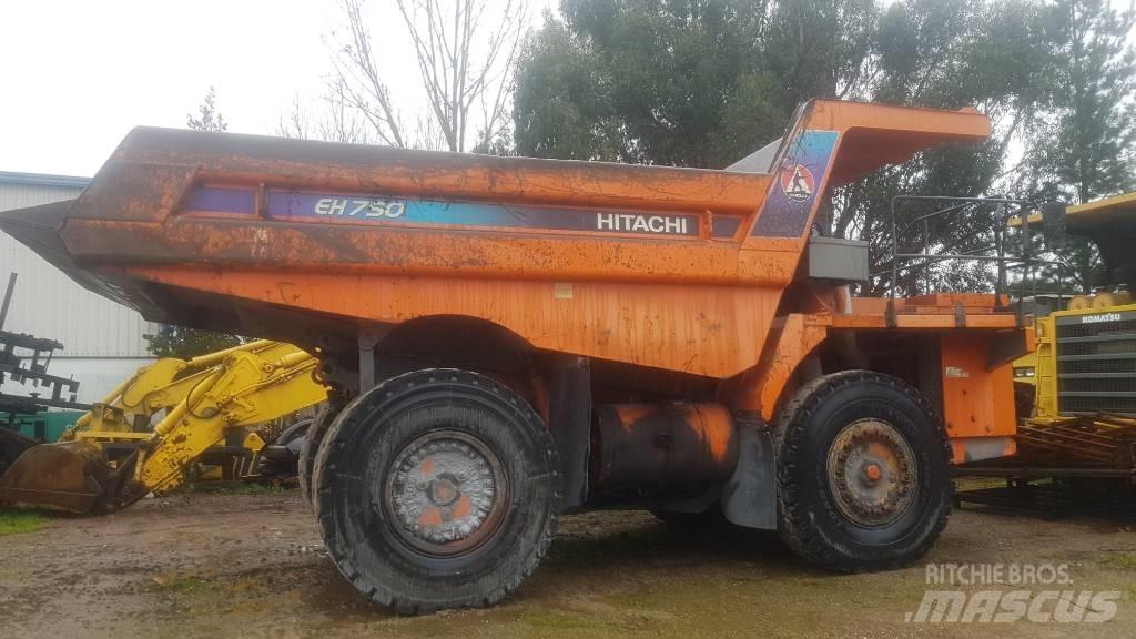 Hitachi EH 750-2 Pevné dempry
